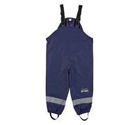 Sterntaler Regenhose ungefüttert uni - Kinder Regenhose wasserdicht - Jungen Matsch- und Buddelhose mit verschweißten Nähten und elastischen Hosenträgern - Regenbekleidung - marine, Größe 110