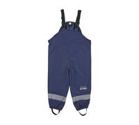 Sterntaler Regenhose ungefüttert uni - Kinder Regenhose wasserdicht - Jungen Matsch- und Buddelhose mit verschweißten Nähten und elastischen Hosenträgern - Regenbekleidung - marine, Größe 86
