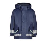 Sterntaler Jungen Regenjacke gefüttert Zacken, Marine, 104