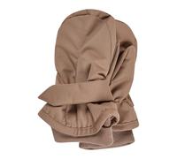 Sterntaler Rips Fäustling mit Daumen, wasserabweisend, mit elastischem Bündchen (Bio) und Klettverschluss - Unisex Accessoires für Babys und Kleinkinder - warm und funktional - braun, Gr. 4