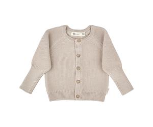 Sterntaler Safari Strickjacke mit Mitwachsbündchen 68 beige