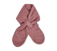 Sterntaler Schal aus Microfleece, gefüttert, mit Klettverschluss, zum Durchziehen - Mädchen Accessoires für Babys und Kleinkinder - warm, bequem und praktisch - rosenholz, Gr. 80cm