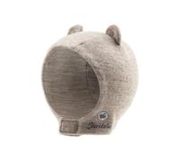 Sterntaler Schalmütze Wolle - kuschelige Unisex Babymütze mit Klettverschluss - Wolle (Merino) mit Kaschmir-Feeling & Wolljersey-Futter - Wintermütze für Baby & Kleinkind - Sand, Größe 49