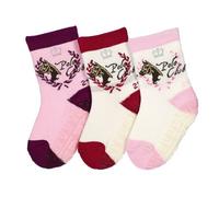 Sterntaler Schicke Kinder Fliesenflitzer AIR Plüschsohle Polo Club Farbe 780 Brombeer Gr. 23-24, 2-3 Jahre