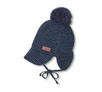 Sterntaler Boys Schirmmütze Strick blau - Junge - Gr. Babymode (6 - 24 Monate)