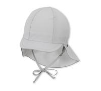 Sterntaler Schirmmütze mit Nackenschutz lichtgrau - Junge,Mädchen - Gr. 45 cm