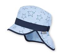 Sterntaler Schirmmütze mit Nackenschutz, Alter: 9-12 Monate, Größe: 47, Hellblau (Himmel)