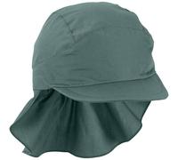 Sterntaler - Kid's Schirmmütze mit Nackenschutz Uni - Cap, Gr. 47 cm, türkis (MatteGreen)