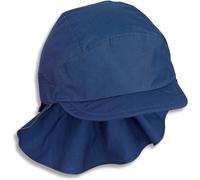 Sterntaler - Kid's Schirmmütze mit Nackenschutz Uni - Cap, Gr. XL 57 cm, blau (Blue)