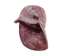 Sterntaler Schirmmütze mit Nackenschutz Batik Unisex - Kinder Mütze in cooler Batik -Optik - Unisex Schirmmütze Kinder mit Nackenschutz - rosenholz, 53