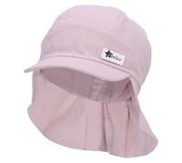 Sterntaler - Schirmmütze COTTON mit Nackenschutz in perlrosa Gr.43