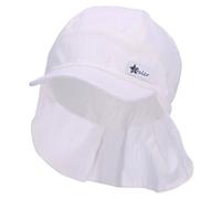 Sterntaler - Schirmmütze COTTON mit Nackenschutz in ecru Gr.47