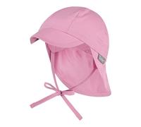 Sterntaler Schirmmütze mit Nackenschutz Basic perlrosa - Mädchen - Gr. 49 cm