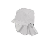 Sterntaler Schirmmütze Nacken Basic - Mädchen Baby- und Kinder Mütze mit Nackenschutz - UV-Schutz 50+ Hut aus Popeline (Bio) - leichte Sommer Kopfbedeckung mit Gummiband
