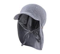 Sterntaler Schirmmütze Nacken Streifen - Jungen Mütze aus Seersucker gestreift - UV-Schutz 50+ Sommermütze mit Nackenschutz - Sonnenhut - Baby und Kinder Kopfbedeckung zum Binden - blau, Größe 55