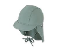 Sterntaler - Kid's Schirmmütze Nackenschutz mit Kordel - Cap, Gr. M 53 cm, türkis (MatteGreen)