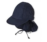 Sterntaler - Kid's Schirmmütze Nacken - Cap, Gr. 51 cm, blau (Marine)