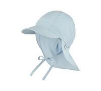 Sterntaler Schirmmütze Kid's mit Nackenschutz UV-Schutz 50+ Ohrenklappen Hellblau Gr.47