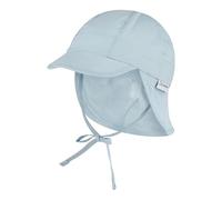 Sterntaler - Kid's Schirmmütze Nacken Basic - Cap, Gr. 39 cm, grau (Hellblau)