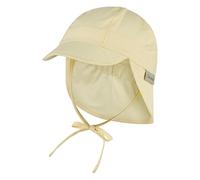 Sterntaler - Kid's Schirmmütze Nacken Basic - Cap, Gr. 49 cm, beige (Vanille)