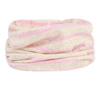 Sterntaler Schlauchschal geringelt - Mädchen Schlupfschal aus weichem Melange-Jersey mit bunten Pünktchen, elastisch und pflegeleicht - Perlrosa, Größe 2