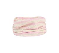 Sterntaler Schlauchschal geringelt - Mädchen Schlupfschal aus weichem Melange-Jersey mit bunten Pünktchen, elastisch und pflegeleicht - Perlrosa, Größe 2