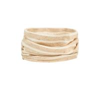 Sterntaler Schlauchschal geringelt - Unisex Kinder Schlupfschal aus weichem Melange-Jersey mit bunten Pünktchen, elastisch und pflegeleicht - Taupe, Größe 2