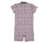 Sterntaler - Kid's Schwimmanzug Herz - Lycra, Gr. 110-116, rosa (PastelViolet)