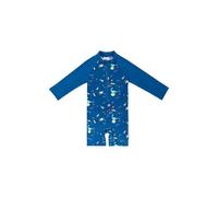 Sterntaler Schwimmanzug Weltraum - Badebekleidung für Jungen - Einteiler Langarm - UV-Schutz 50+ Schwimmanzug mit Windeleinsatz röße 86/92 - Baby und Kinder Bademode - Farbe Ecru, Größe 104
