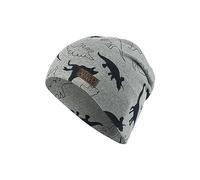 Sterntaler - Beanie-Mütze DINOS in silber Gr.53