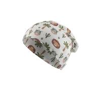 Sterntaler Beanie Safaritiere - Mütze Baby Bedruckt mit Safari-Tieren - Beanie Baby - Übergangsmütze Kinder, Ecru, Größe 45