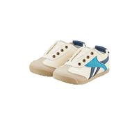 Sterntaler Sneaker Farbmix - Klettverschluss, Sterntaler Logo, rutschfeste Sohle - Baby- & Kinderschuh aus Baumwolle & Polyurethan - Samtblau, Größe 27