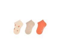 Sterntaler Sneaker Socken 3er Pack Erdebeeren - Baby und Kindersocken mit hohem Baumwollanteil - Mädchen Füsslinge - modische Farben, Muster und Designs - Vorteilspack Strümpfe - cremeweiß, Größe 26