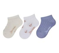 STERNTALER Sneaker Socken 3er-Pack Hippo (8512606) 30 lichtgrau