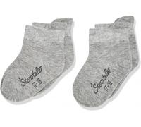 Sterntaler Sneaker-Söckchen DP Uni silber mel.