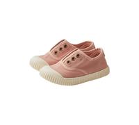 Sterntaler Sneaker Uni - Sportiver Baby Schuh aus Canvas - Kleinkind Sommer Schuhe mit Rutschfester Sohle - Mädchen Babyschuhe mit elastischem Gummiband, knöchelhoch - mattrosa, Größe 28