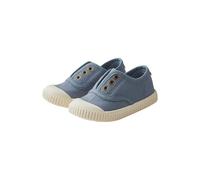 Sterntaler Sneaker Uni - Sportiver Baby Schuh aus Canvas - Kleinkind Sommer Schuhe mit Rutschfester Sohle - Jungen Babyschuhe mit elastischem Gummiband, knöchelhoch - blau, Größe 22