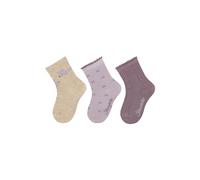 Sterntaler Söckchen 3er-Pack Mäuse nature melange - Mädchen - Gr. 19/22