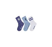 Sterntaler Socken 3er-Pack Sport – Lang mit Fußball & Jogger 19-22