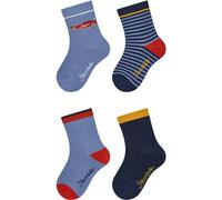 STERNTALER Socken 4er-Pack Auto (8422663) 30 Blau