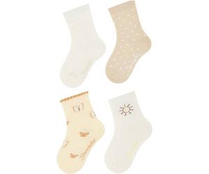 STERNTALER Socken 4er-Pack Struktur (8322662) 30 ecru