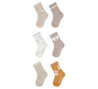 Sterntaler Socken 6er Hund natur mel. Gr. 30