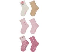 Sterntaler 6er-Pack Socken Blume Ballerina 27 natur/rosa