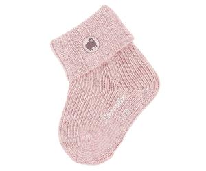 Sterntaler Socken mit Wolle - Rosa - Gr. 17 / 18