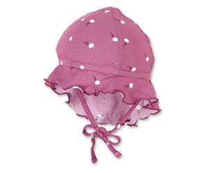 Sterntaler Sonnenhut in Lila - Größe 43 cm | Baby Caps Huete