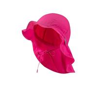 Sterntaler Sonnenhut BASIC SOMMER mit Nackenschutz in magenta, Gr. 51, maedchen