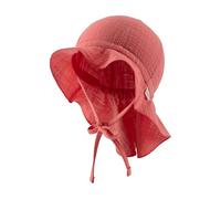 Sterntaler - Kid's Sonnenhut Uni - Hut, Gr. 53 cm, rot (Koralle)