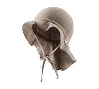 Sterntaler - Kid's Sonnenhut Uni - Hut, Gr. 55 cm, braun (Taupe)