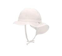 Sterntaler Sonnenhut BASIC SOMMER mit Nackenschutz in weiß, Gr. 45, maedchen,junge