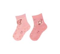 Sterntaler - Sterntaler ABS-Krabbelsöckchen DP Schmetterling, zartrosa, Gr. 20
